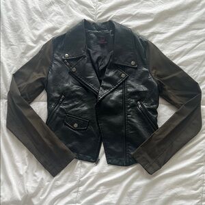 Material Girl Faux Leather Jacket